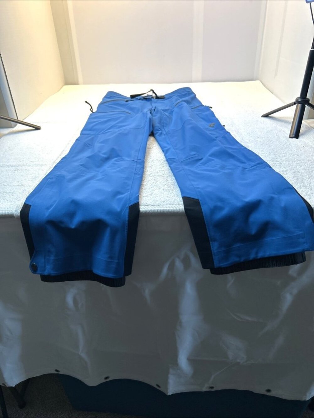 Black Diamond Dawn Patrol Hybrid Ski/Hiking Pants Blue/Black RECCO SZ S New
